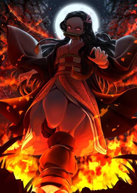 10 Best Nezuko Demon Form Wallpaper Options