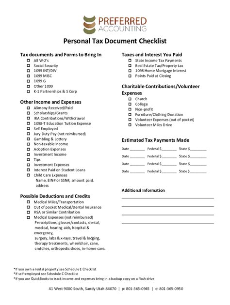 10 Essential Questions For Your Tax Prep Intake Form