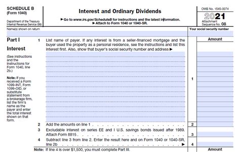 10 Essential Tips For Filling Out Form 1040 Schedule B