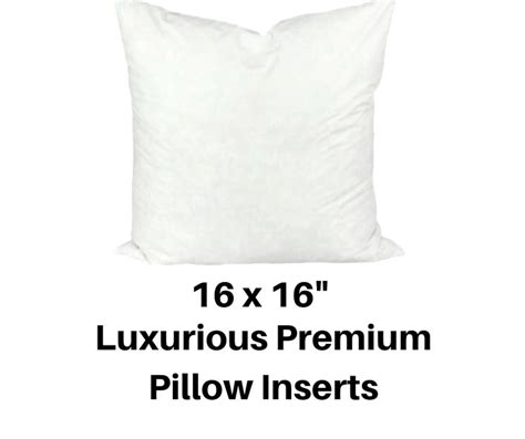 16x16 Pillow Form Insert: The Perfect Fill