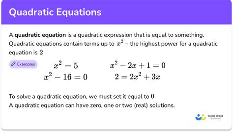 2 Ways To Express Quadratic Equations