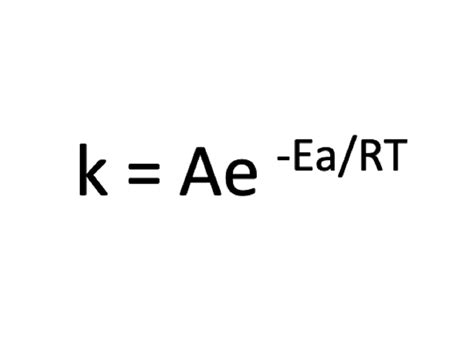 2 Ways To Understand Arrhenius Equation