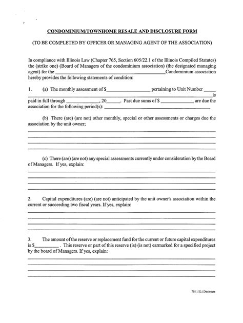 22.1 Disclosure Form: Understanding The Requirements