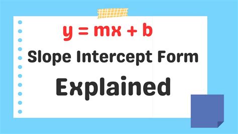 2x 3y 12 In Slope Intercept Form Explained