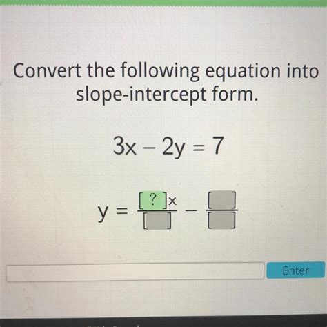 3 Easy Ways To Convert 3x 2y 16 To Slope Intercept Form