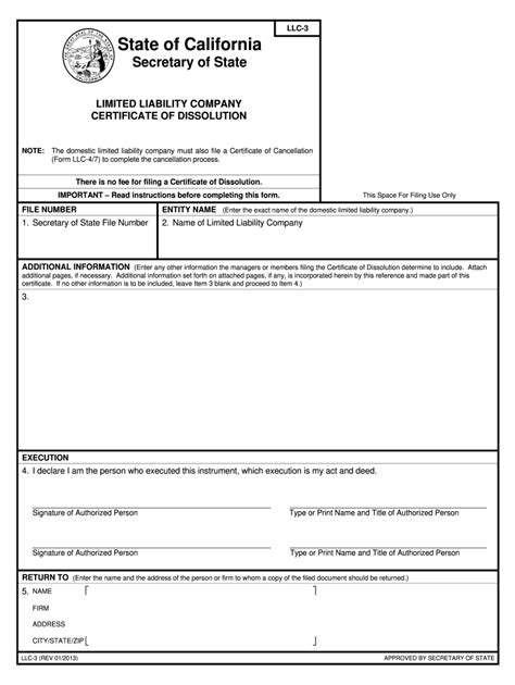 3 Essential Facts About Sos Form Llc-3