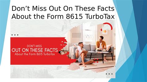 3 Reasons Turbotax Asks For Form 8615