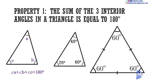 3 Sets Of Angles That Form A Triangle