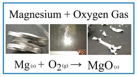 3 Ways Magnesium Reacts With Oxygen