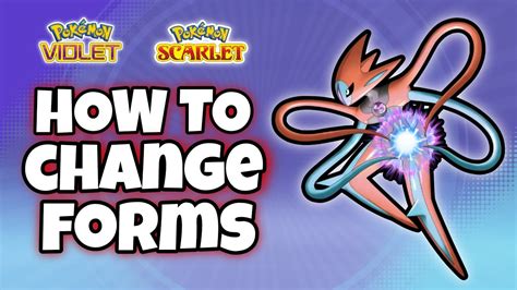 3 Ways To Change Deoxys Form