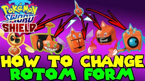 3 Ways To Change Rotom Form In PokéMon Sword