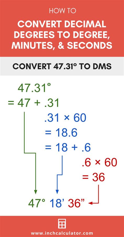 3 Ways To Convert Angles To Degrees Minutes Seconds