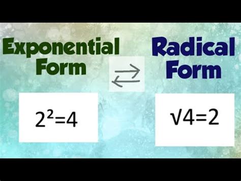 3 Ways To Convert To Radical Form With Ease