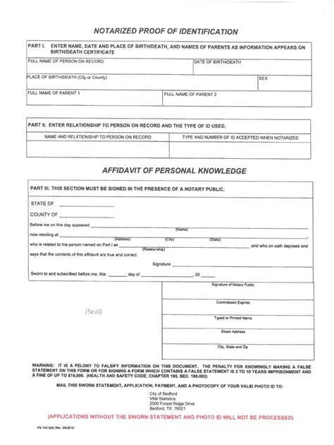 3 Ways To Fill Mgb Notarized Proof Of Id Form