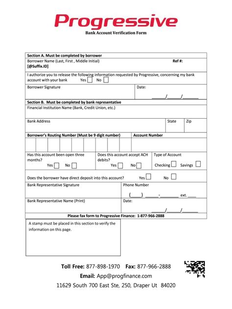 3 Ways To Fill Progressive Leasing Bank Account Form