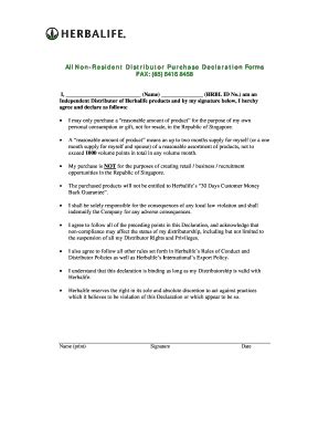 3 Ways To Request Herbalife Name Change Form