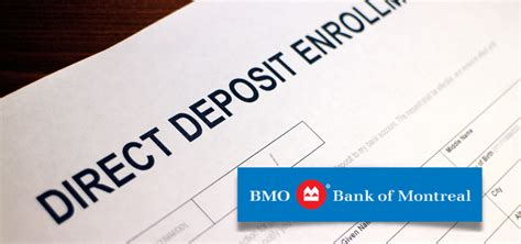 3 Ways To Set Up Bmo Harris Direct Deposit Form