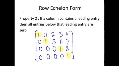 3 Ways To Simplify Matrices With Row Echelon Form