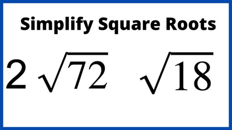 3 Ways To Simplify The Square Root Of 27