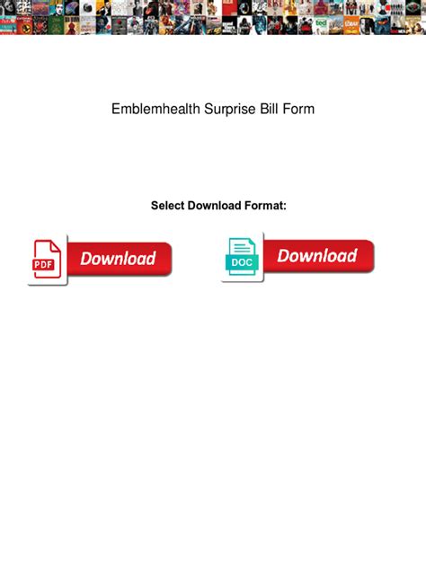 3 Ways To Submit Emblemhealth Surprise Bill Form