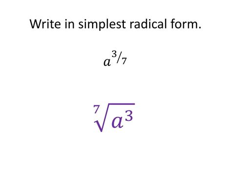 3 Ways To Write In Simplest Radical Form