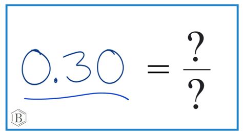 30 As A Fraction Simplified