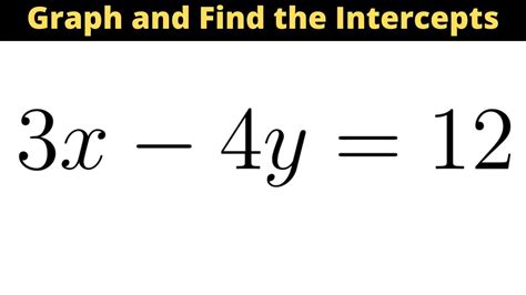 3x 4y 12 In Slope Intercept Form Explained