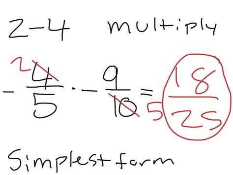 4 To 20 In Simplest Form