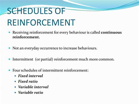 4 Ways To Receive Reinforcement