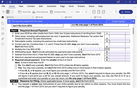 4 Ways To Understand Form 2210 Line 4