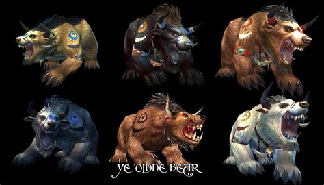 5 Best Bear Form Skins In Wow