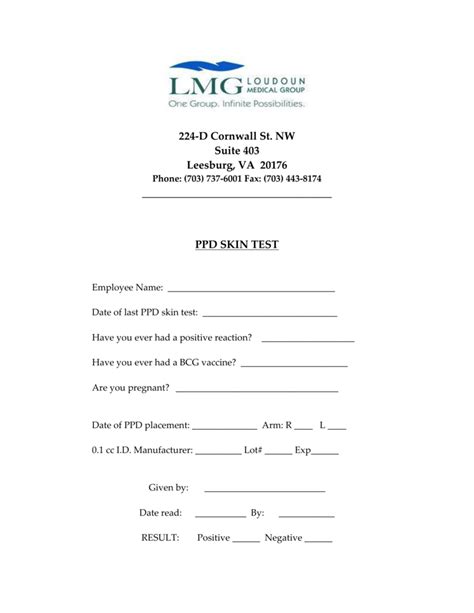 5 Blank Tb Test Form Printables You Can Use