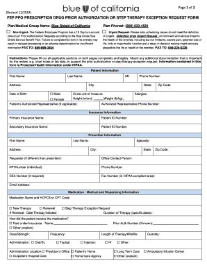 5 Easy Steps Fep Blue Prior Authorization Form Guide