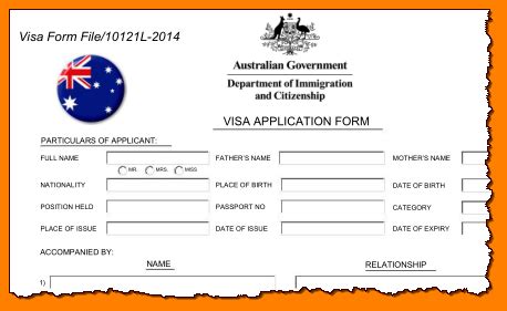 5 Easy Steps To Australian Visa Application Form