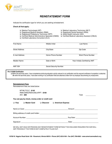 5 Easy Steps To Complete Dot Reinstatement Form