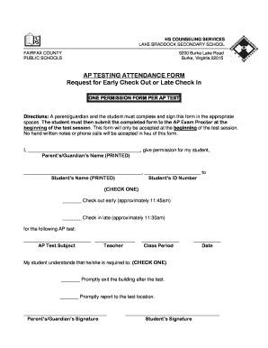 5 Easy Steps To Complete Fcps Attendance Form