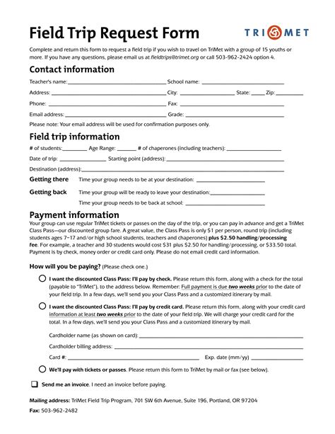 5 Easy Steps To Complete The Jcps Field Trip Form