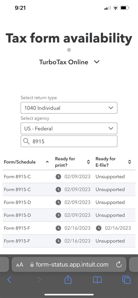 5 Easy Steps To File Form 8915 F-T With Turbotax