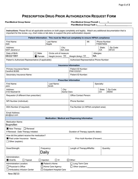 5 Easy Steps To Fill Arcadia Prior Authorization Form