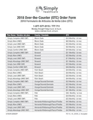 5 Easy Steps To Fill Otc-Essentials Order Form