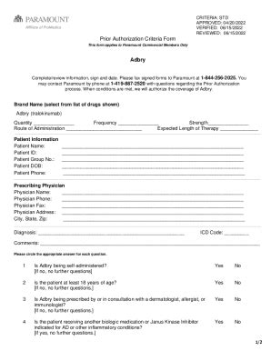 5 Easy Steps To Fill Out Adbry Enrollment Form