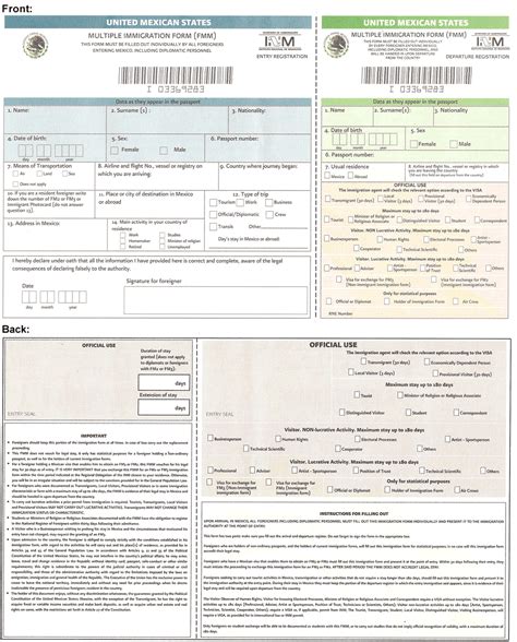 5 Easy Steps To Fill Out Cancun Fmm Form