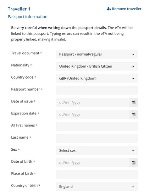 5 Easy Steps To Fill Out Eta Form Canada