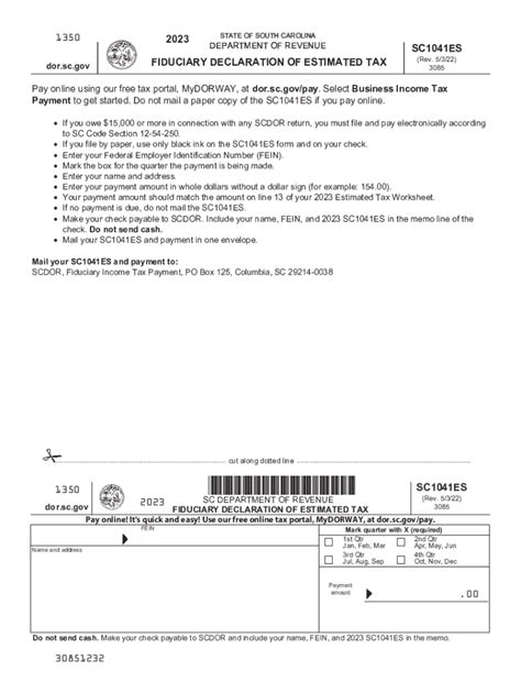 5 Easy Steps To Fill Out Form Sc1040