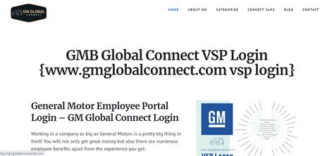 5 Easy Steps To Gmglobalconnect Vsp Logon