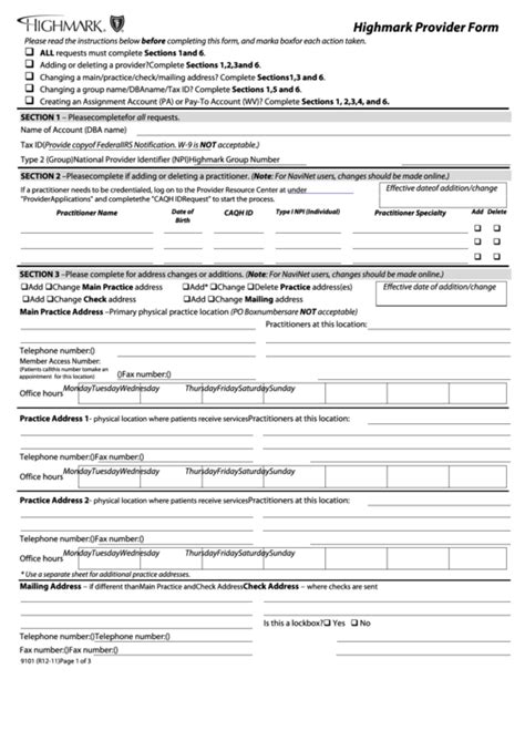 5 Easy Steps To Highmark Bcbs Authorization Form