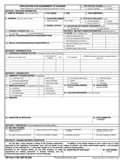 5 Easy Ways To Fill Dd Form 1746