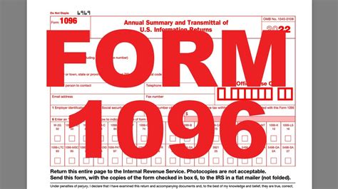 5 Easy Ways To Fill Out 1096 Form