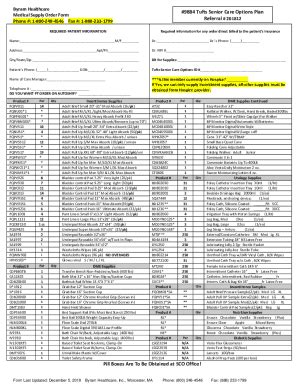 5 Easy Ways To Fill Out Byram Healthcare Order Form