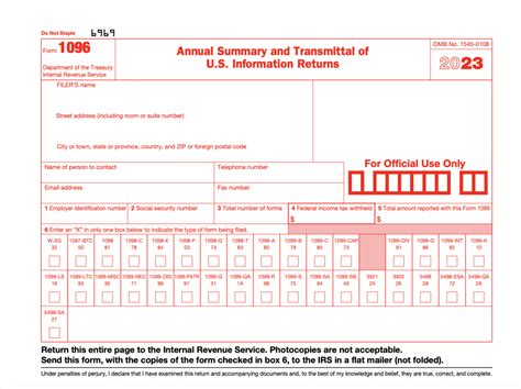 5 Easy Ways To Fill Out Form 1096 In Word